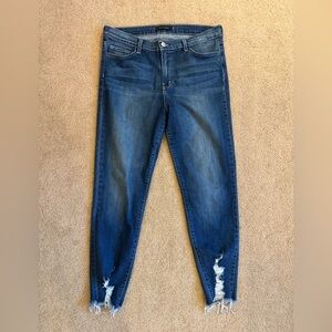 Flying Monkey Distressed Skinny Jeans Size 32